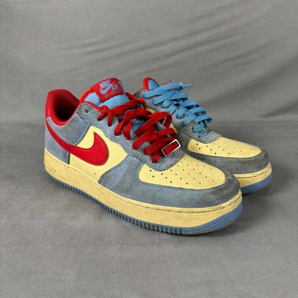 Nike Air Force 1 Low 'Blue/Red' sneakers